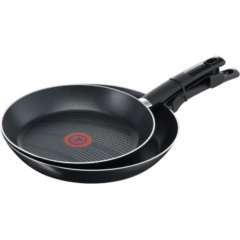 Tefal Cook 'N' Clean Non-Stick Frying Pan With Thermo Spot, Aluminium, 24/28 CM