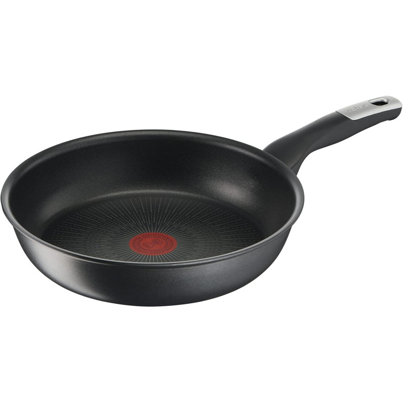 Tefal Frying Pan Unlimited Frypan 26 CM Scratch Resistance Thermo Signal Perfect Searing, G2550502