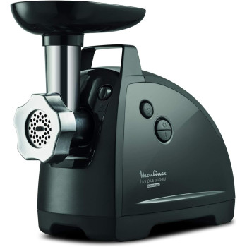 Moulinex Meat Mincer Hv8 Plus 4In1 Meat Grinder 2000 Watts, Black, Stainless Steel