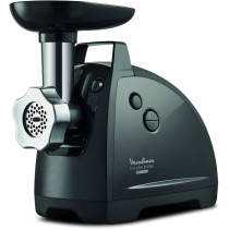 Moulinex Meat Mincer Hv8 Plus 4In1 Meat Grinder 2000 Watts, Black, Stainless Steel