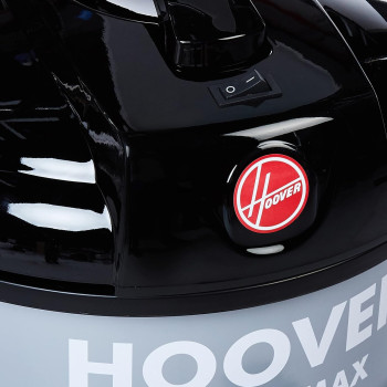 Hoover Power Max Drum Vacuum Cleaner 20 Litre Capacity, Large Capacity, Grey