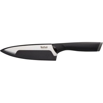 Tefal Stainless Steel Knife 15 CM, Black