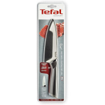 Tefal Stainless Steel Knife 15 CM, Black