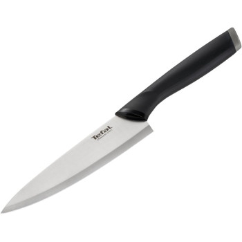Tefal Stainless Steel Knife 15 CM, Black