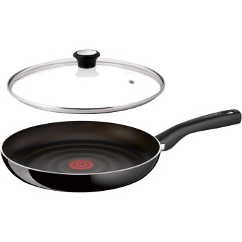 Tefal Compatible Glass Lid, Stainless Steel, Silver