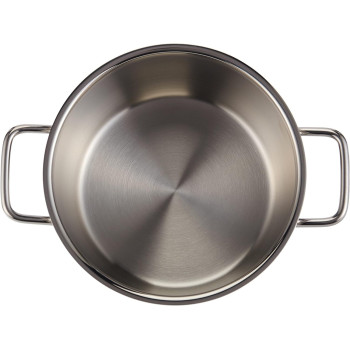 Korkmaz Astra Stainless Steel Casserole 18X10 CM/2.5 L, Silver