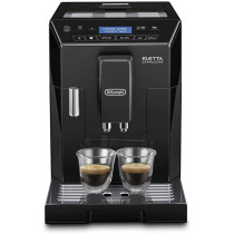 De Longhi Eletta Fully Automatic Coffee Machine With Milk Coffee Grinder, Black