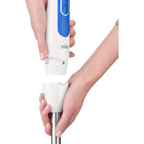 Braun Household Hand Blender Multiquick 3, 700 Watts, Powerbell Plus, Splash Control, Dual Speed, 500 Ml Chopper