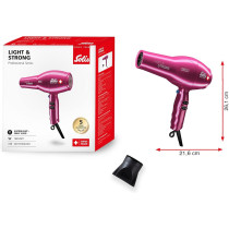 Solis 969.49 Light and Strong Hair Dryer, Pink