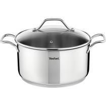 Tefal Intuition Stainless Steel 24 CM Casserole With Lid, 4.9 Litre, Silver Colour, A7024615
