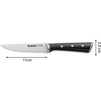 Tefal Ice Force Stainless Steel Steak Knives 11CM Set Of 4, Premium Design