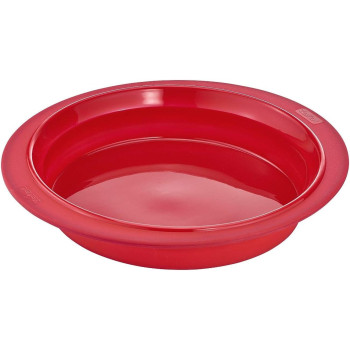 Tefal Proflex Silicone Round Cake Bakeware 24 CM, Red