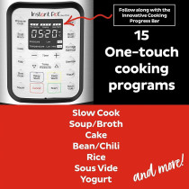 Instant Pot Duo Plus 9-In-1 Electric Programmable Pressure Cooker, Multicooker, Stainless Steel Inner Pot, Advanced Safety Protection