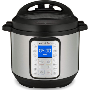 Instant Pot Duo Plus 9-In-1 Electric Programmable Pressure Cooker, Multicooker, Stainless Steel Inner Pot, Advanced Safety Protection