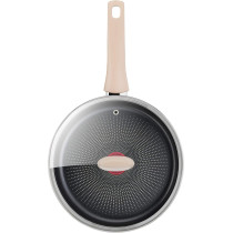 Tefal Eco-Respect 24CM Saute Pan With Lid, Red