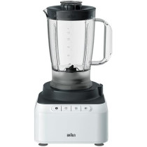 Braun FP 3131, Food Processor, White, 800 Watts, Blender 1.2 L, Prep Bowl 2.1 2 Speed Button And Pulse