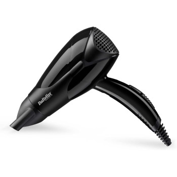 Babyliss Powerlight 2000 Dryer, Lightweight And Powerful 2000W Dryer With Quick Drying Time, 2 Heat And 2 Speed Control, Easy To Handle And Efficient And Customizable Settings, Black