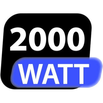 Babyliss Powerlight 2000 Dryer, Lightweight And Powerful 2000W Dryer With Quick Drying Time, 2 Heat And 2 Speed Control, Easy To Handle And Efficient And Customizable Settings, Black