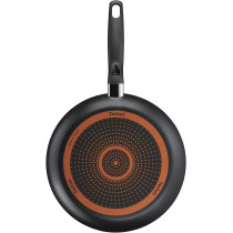 Tefal Frying Pan G6 Super Cook 24 CM Frypan Non Stick With Thermo Signal, Black, Aluminium
