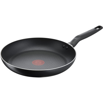 Tefal Frying Pan G6 Super Cook 28 CM Frypan Non Stick With Thermo Signal, Black, Aluminium