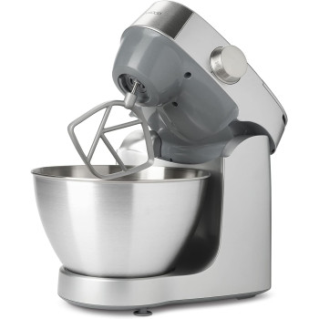 Kenwood Stand Mixer Kitchen Machine Prospero 1000W With 4.3L Stainless Steel Bowl, K-Beater, Whisk, Dough Hook, Blender, Silver