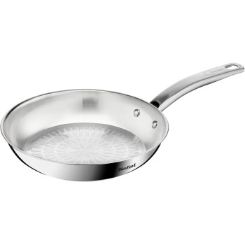 Tefal Intuition 24 CM Frypan, Premium Stainless Steel 18/10, Induction