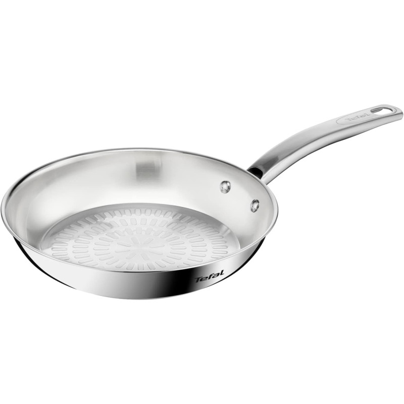 Tefal Intuition 24 CM Frypan, Premium Stainless Steel 18/10, Induction