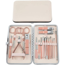 Sky-Touch Nail Clipper Set 18Pcs, Manicure Set Stainless Steel Professional Nail Clippers Pedicure Tools For Hand Foot And Face Care Gift For Men Women Friends And Parents