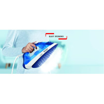 Tefal Steam Iron Easy Steam Iron Steamer 1200 W 220 Ml Anti-Scale Non-Stick, Blue