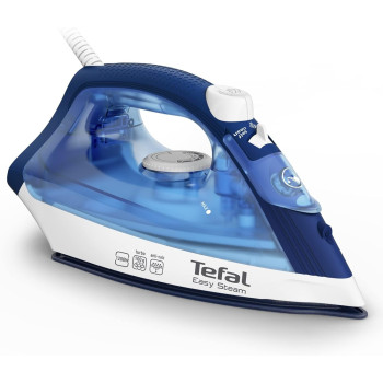 Tefal Steam Iron Easy Steam Iron Steamer 1200 W 220 Ml Anti-Scale Non-Stick, Blue