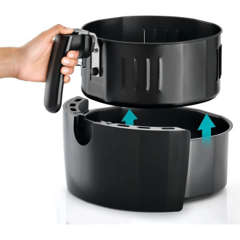 Black+Decker Xl Digital Air Fryer, 1800W, 5.6L/1.5Kg, 7 Presets, Crispy And Healthy Cooking, Rapid Air Technology and Led Display, Best For Frying, Grilling, Roasting