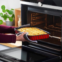 Tefal Baking Pan Les Specialistes Oven Dish 27X37CM Non-Stick Coating, Aluminum, Heat Diffusion Easy Cleaning, Red
