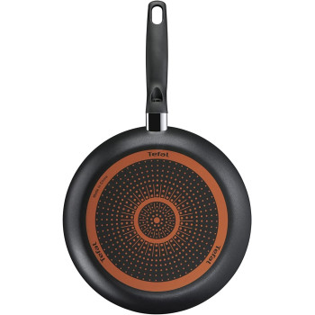 Tefal Super Cook Frypan Set Of 2, 26 CM and 24 CM, Aluminium Black