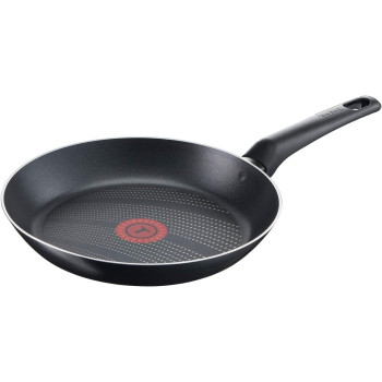 Tefal Super Cook Frypan Set Of 2, 26 CM and 24 CM, Aluminium Black