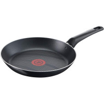 Tefal Super Cook Frypan Set Of 2, 26 CM and 24 CM, Aluminium Black
