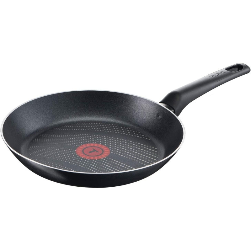 Tefal Super Cook Frypan Set Of 2, 26 CM and 24 CM, Aluminium Black