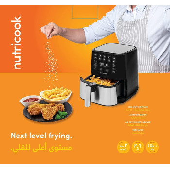 Nutricook Temperature Control Rapid Air Fryer, 3.6L