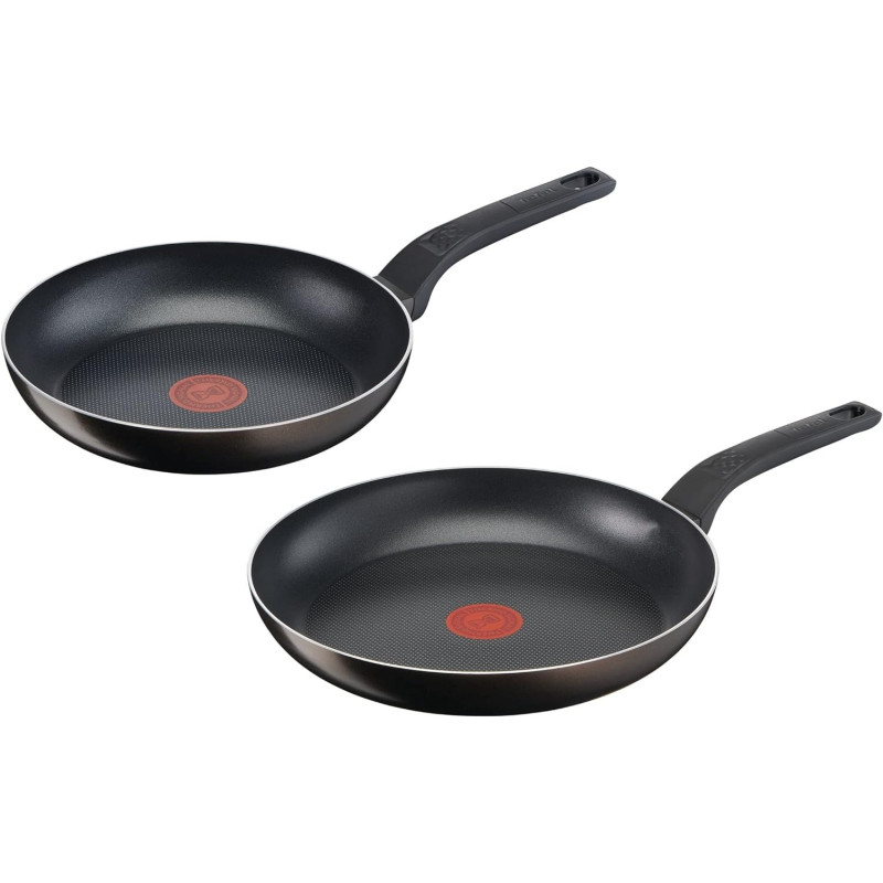 Tefal Aluminum G6 Easy Cook N Clean Frypan 28CM and 24CM