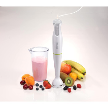 Kenwood Hand Blender 600W Stick Blender With Graduated Beaker, Turbo Function, Removable Wand For Easy Cleaning HBP02.001Wh, White
