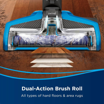 Bissell Crosswave Multi Surface 3 In 1 Vacuum Cleaner Wet And Dry Vacuum With 2 Tank Technology And Unique Microfiber and Nylon Brush Roll
