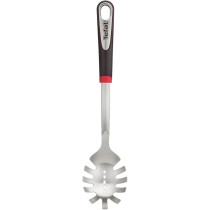 Tefal Ingenio Stainless Steel Pasta Spoon, Silver/Black, Stainless Steel/Plastic