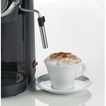 Ariete Mokita Moka Coffee Machine With Tempered Glass Jug, Auto Shut-Off And Safety Valve, 4 Cups Cappuccino Maker, 15 Bar, Perfect For Home And Office