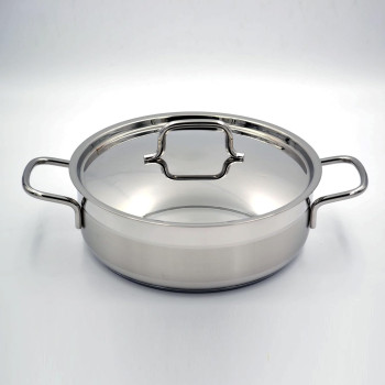 Korkmaz Alfa Casserole 24X8CM, 3.5L, Silver, A1022