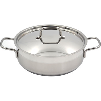 Korkmaz Alfa Casserole 24X8CM, 3.5L, Silver, A1022