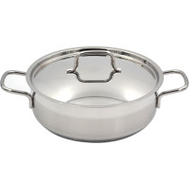 Korkmaz Alfa Casserole 24X8CM, 3.5L, Silver, A1022