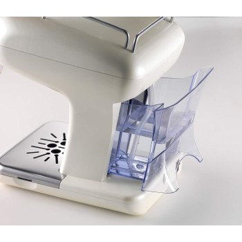 Ariete Classica Espresso Coffee Machine With Manometer And Milk Frother, Auto Shut-Off, Cappuccino Maker, 850W, 15 Bar, For Home And Office, Pearl