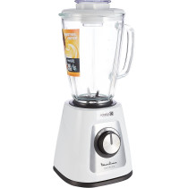 Moulinex Blendforce Glass Blender, White, 1.75 L, 700 W