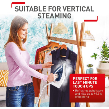 Tefal SV 6116 Express Essential Steam Generator, 2200 W, White And Blue