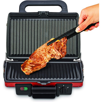 Tefal Ultra Compact Grill, 1700W, Red