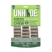Himalayan Pet Supply Small Unhide Rawhide Alternative Chew Dog Treats, 85G (Pack Of 10)